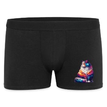 Cat - Men's Boxer Shorts - black - Front