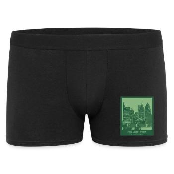 Philadelphia Skyline – City of Brotherly Love - Men's Boxer Shorts - black - Front