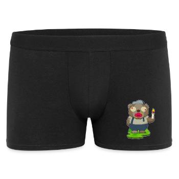Bear Halloween Zombie - Men's Boxer Shorts - black - Front