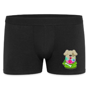 Oeuf de Pâques de Pâques chien - Boxer Homme - noir - Devant