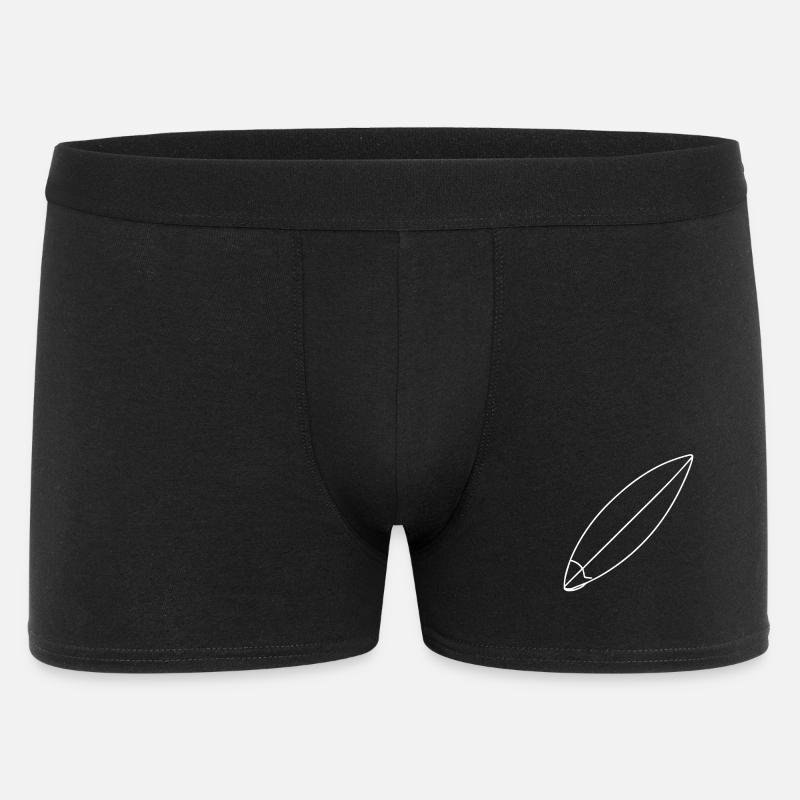 Dessin de planche de surf - Boxer Homme - noir