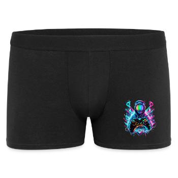 Gamer Synthwave Gaming Enthusiast - Men's Boxer Shorts - black - Front