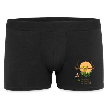 Calisthenics and Street Workout Training - Men's Boxer Shorts - black - Front