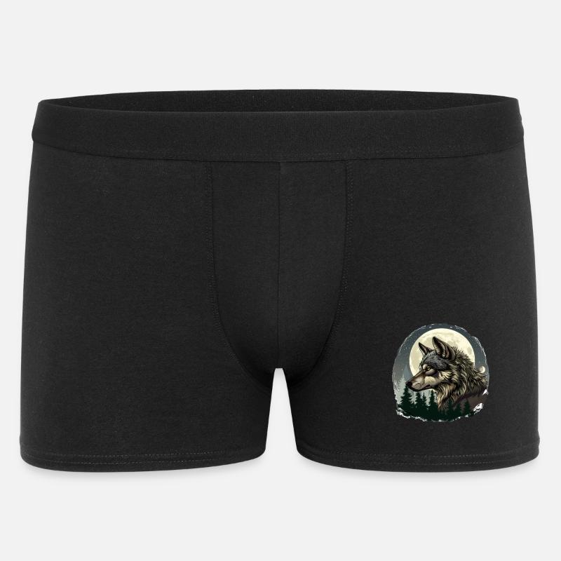 Sang de loup - Boxer Homme - noir