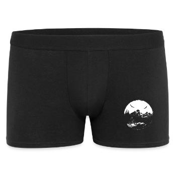 Mountain Biking Sketch - Men's Boxer Shorts - black - Front