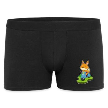 Fuchs Scooter - Men's Boxer Shorts - black - Front