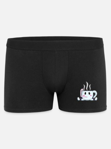 cup of coffee - Men's Boxer Shorts - black