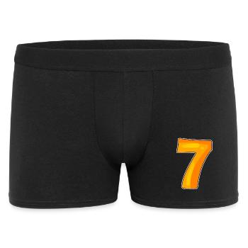 7 - Men's Boxer Shorts - black - Front