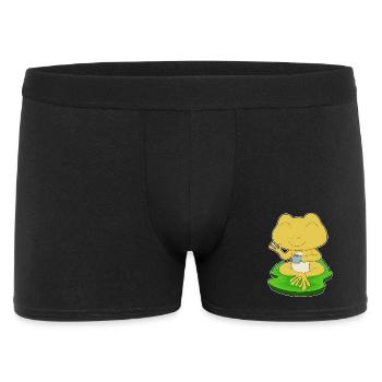 Frog Cup of Coffee - Men's Boxer Shorts - black - Front