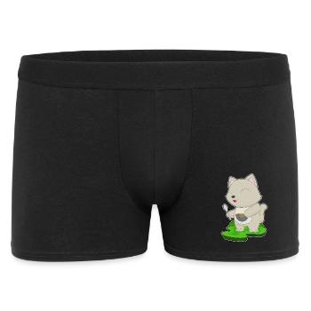 Cuisson dans un bol de cuisson pour chats - Boxer Homme - noir - Devant