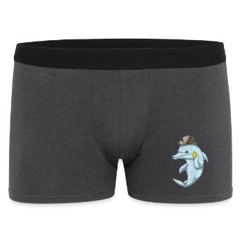 Dolphin Poker Jetons de Poker - Boxer Homme - charbon - Devant