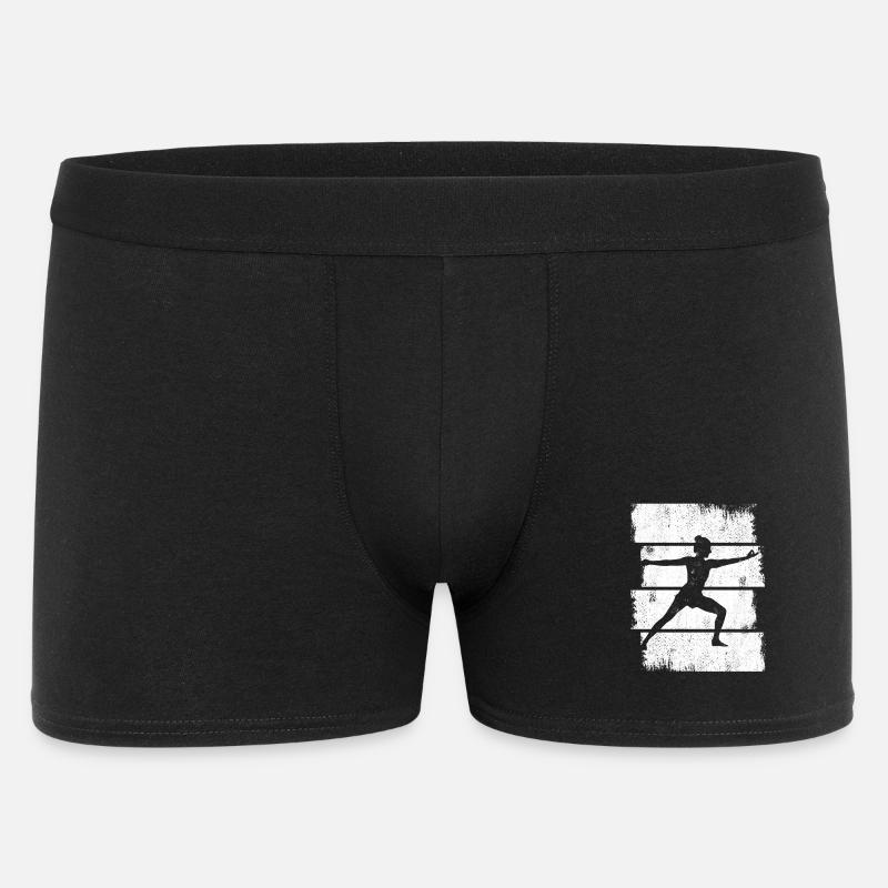 Yogini Zeichnung - Männer Boxer Shorts - Schwarz