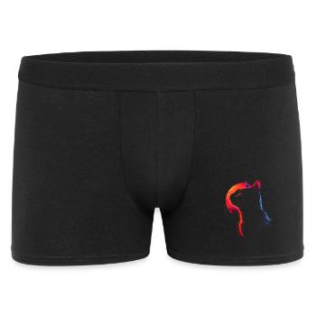 Cat Retro Look - Men's Boxer Shorts - black - Front