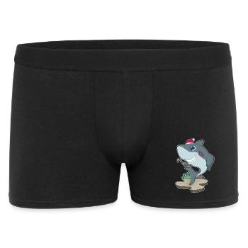 Requin Canne de Noël - Boxer Homme - noir - Devant