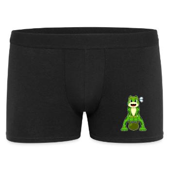 Frog Bodybuilder Haltère Musculation - Boxer Homme - noir - Devant