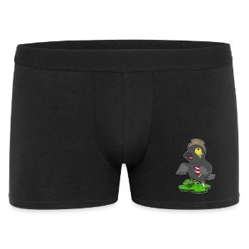 Crow Halloween Zombie - Men's Boxer Shorts - black - Front