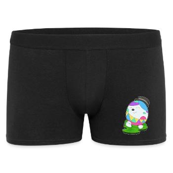 Cylindre d’oeuf de Pâques - Boxer Homme - noir - Devant