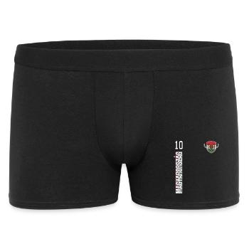 Ungarn Magyarorszag Fussball - Männer Boxer Shorts - Schwarz - Vorne
