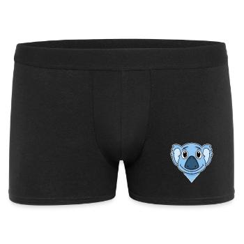 Koala Tête d’ours - Boxer Homme - noir - Devant
