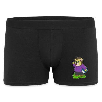 Lion Book - Men's Boxer Shorts - black - Front