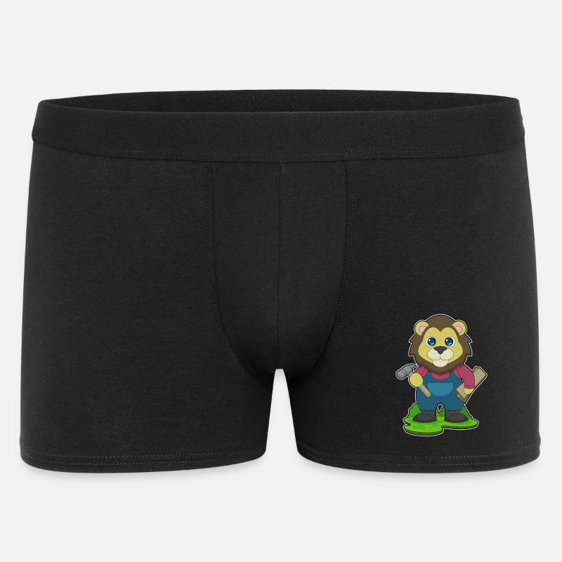 Lion Carpenter Hammer - Men's Boxer Shorts - black