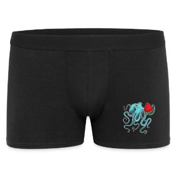 Poulpe Pastèque - Boxer Homme - noir - Devant