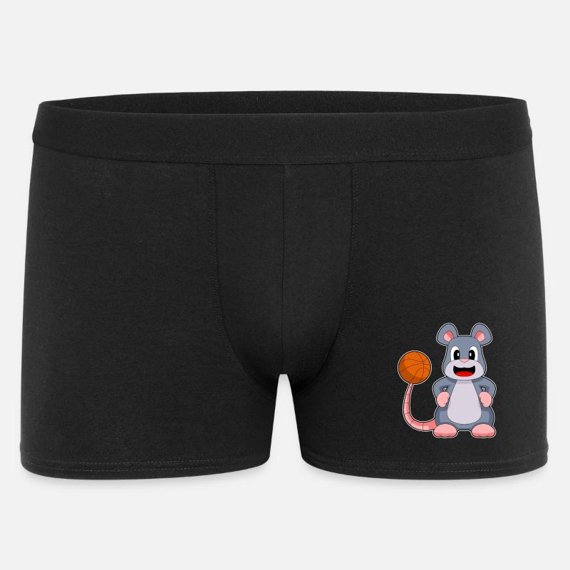 Souris Basketteur Basketteur - Boxer Homme - noir