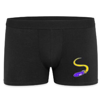 Motif fusée - Boxer Homme - noir - Devant
