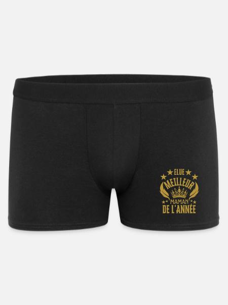 Beste Mutter des Jahres - Männer Boxer Shorts - Schwarz