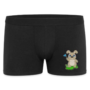 Rabbit Flag - Men's Boxer Shorts - black - Front