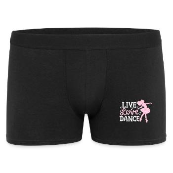 Ballett Tanzen Ballerina - Männer Boxer Shorts - Schwarz - Vorne