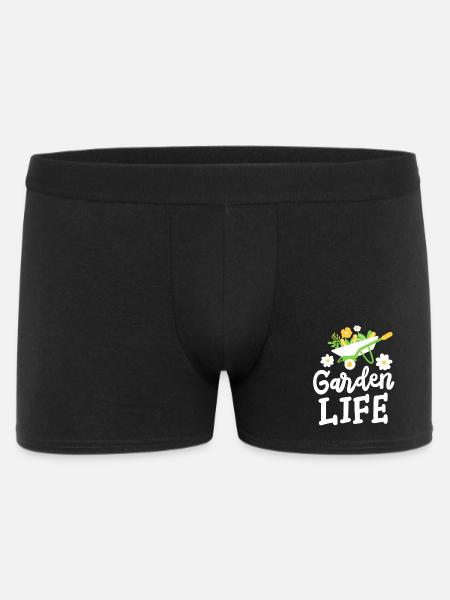 Garten Gartenarbeit - Männer Boxer Shorts - Schwarz