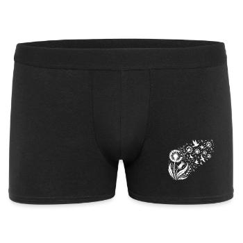 Dandelion Birds in Flight Nature Art Dandelion - Men's Boxer Shorts - black - Front