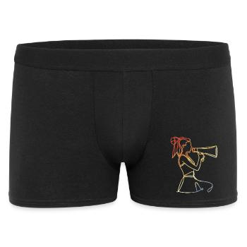 Cheerleader Vintage Look - Men's Boxer Shorts - black - Front