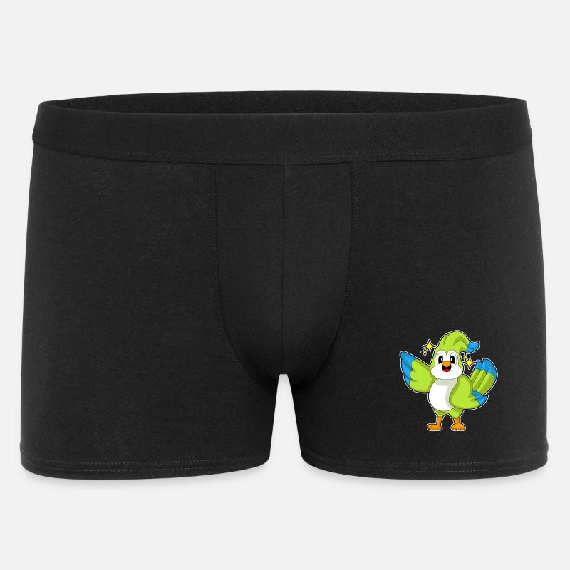 Étoiles perroquets - Boxer Homme - noir