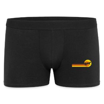 Trotting Horse, Trotting Racing, Equestrian Sports, Horses - Men's Boxer Shorts - black - Front