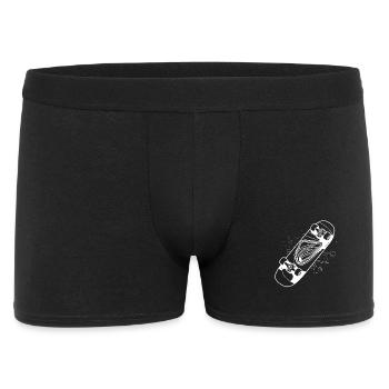 Skateboard Drawing - Men's Boxer Shorts - black - Front