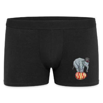 Elephant Easter Circus - Men's Boxer Shorts - black - Front