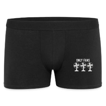 Humor rétro de fans Funny Fans Vintage Style Juste Rétro - Boxer Homme - noir - Devant