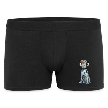 Dalmatian Dog Lover I Love Dalmatians - Men's Boxer Shorts - black - Front