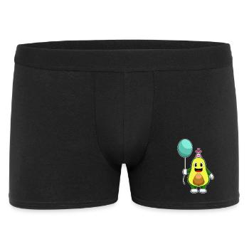 Ballon d’anniversaire avocat - Boxer Homme - noir - Devant