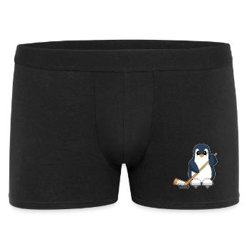 Penguin Hockey Stick de hockey sur glace - Boxer Homme - noir - Devant