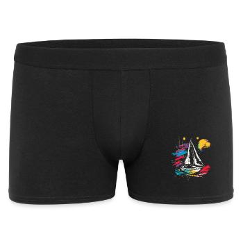 Graphic Sailing - Men's Boxer Shorts - black - Front