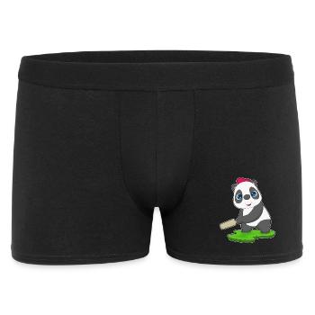 Panda Cricket Cricket Bats - Men's Boxer Shorts - black - Front