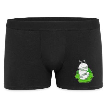 Caterpillar Halloween Mummy - Men's Boxer Shorts - black - Front
