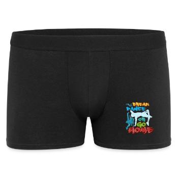 Break Dance Or Go Home - Men's Boxer Shorts - black - Front