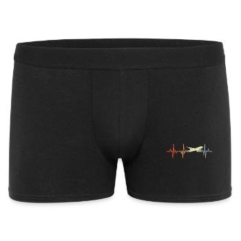 Avions rétro Heartbeat - Boxer Homme - noir - Devant