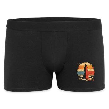 Pièce d’échecs Retrowave - Boxer Homme - noir - Devant