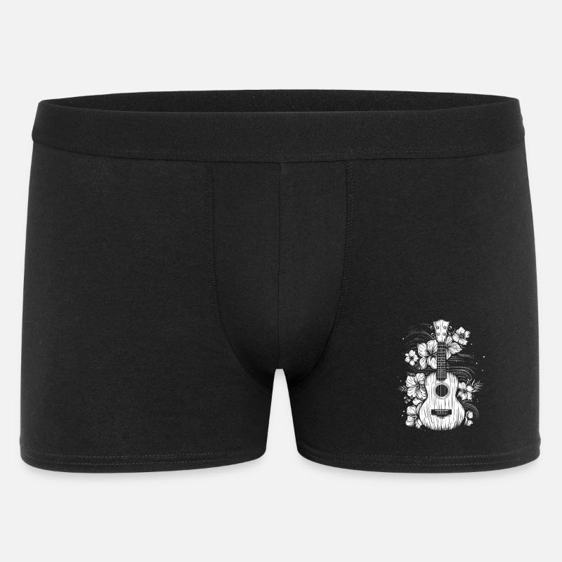 Ukulele Comic Look - Men's Boxer Shorts - black