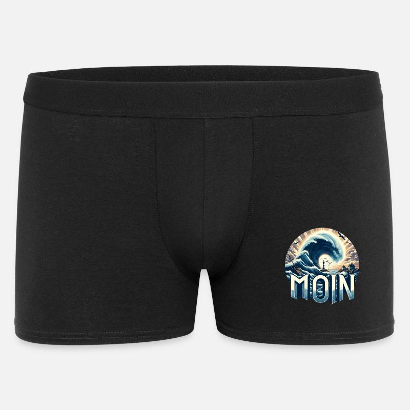 Hello Northern Germany - Men's Boxer Shorts - black